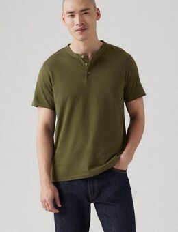 Levi's® Henleyshirt mit Logo Stickerei