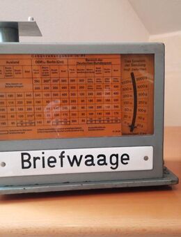 Breifwaage Bizerba 1956, Vintage - Hagen (Stadt der FernUniversität) Emst