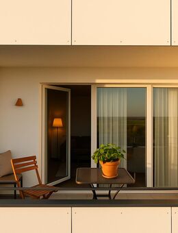 Weitblick inklusive - Exklusive Wohnung mit Alpenpanorama über den Dächern von Poing - Poing