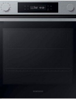 Samsung Einbaubackofen NV7400B NV7B41307AS, Pyrolyse-Selbstreinigung, Raumwunder - XXL-Innenraum mit 76L, langsam schließender Tür und WiFi