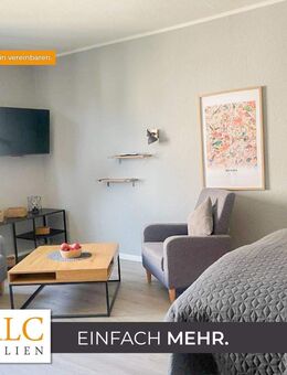 Modern möblierte 1-Zimmer-Wohnung mit Einbauküche in zentraler Lage von Bochum - Bochum