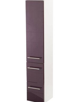 welltime Midischrank Porto Breite 25 cm, mit hochglänzenden Fronten