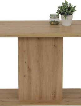 HELA Essgruppe ODER, (4-tlg), Säulentisch 138x80 cm, rechts-links montierbar, Stuhl 140 kg belastbar