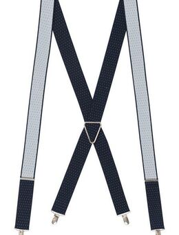 Man's World Hosenträger in bequemer Breite & extra Länge bis 130cm - neue Farbe jeansblau