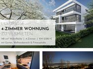 Exklusive 4 ZKB-Souterrain-Wohnung mit luxuriöser Ausstattung, Garten und Panoramaausblick in Trier Feyen (Castelnau) - Trier