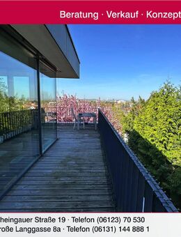 Exklusive Penthouse-Wohnung mit imposanter Dachterrasse und Traumblick in Top-Lage - Mainz