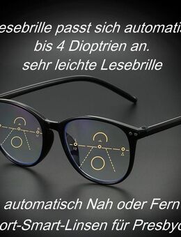 NEUE UNISEX WUNDER LESEBRILLE#Automatisch: innnen / außen#Nah /Fern# bis 4 - Müllheim