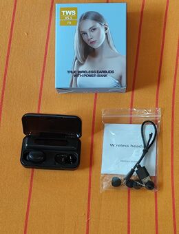 Bluetooth Headset (Wireless) + 10 000 m/Ah Powerbank + OVP - Kassel Nord-Holland
