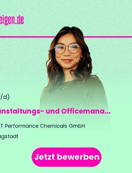 Veranstaltungs- und Officemanagement am Empfang (m/w/d) - Magstadt