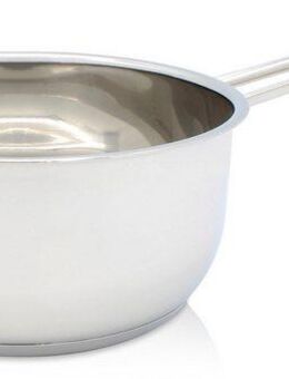 Krüger Kasserolle Saturn, Edelstahl (1-tlg), Ø 16 cm, Glasdeckel für praktisches Sichtkochen