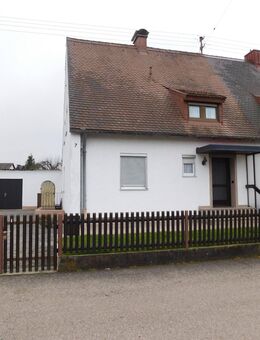 Doppelhaushälfte mit Wintergarten in ruhiger Lage von Bobingen-Straßberg - Bobingen