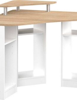 TemaHome Schreibtisch Corner, Melamingestell, Tischplatte in untersch. Farbvarianten, Breite 94 cm