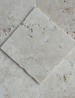 Travertin Classic 20x20x1cm Naturstein Fliesen zum Bestpreis 38€/qm - Buseck