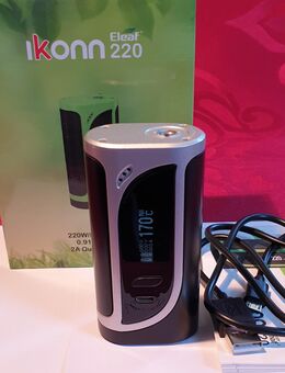 Eleaf Ikonn , FP. 24€. Gebraucht . Akkuträger, E Zigarette, Mod Box, Vape, Dampfer. !!Aus meiner privaten Sammlungsverkleinerung!! - Bühl