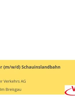 Elektroniker (m/w/d) Schauinslandbahn - Freiburg (Breisgau)
