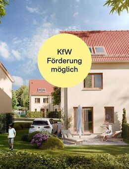 Doppelhaushälfte mit Terrasse und Garten - Großpösna