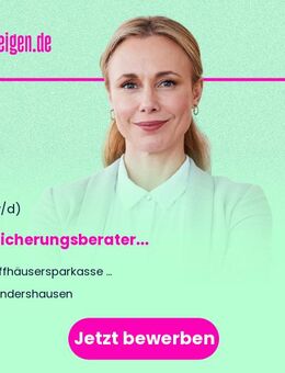 Versicherungsberater (m/w/d) - Sondershausen