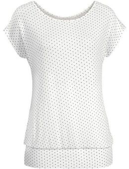 LASCANA Longshirt mit breitem Bund aus weichem Viskose-Stretch