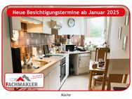 Ruhige 2-Zimmer Wohnung mit großer nach Nordwesten gelegener Terrasse und Garage in St. Gertrud - Lübeck