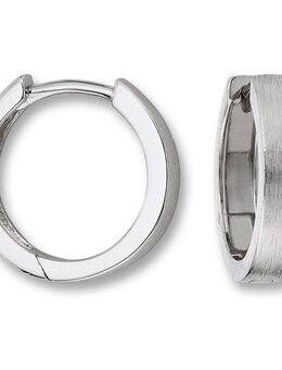 ONE ELEMENT Paar Creolen Ohrringe Creolen aus 925 Silber Ø 15,7 x 3,4 mm, Damen Silber Schmuck