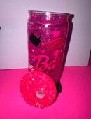 Schneekugel Becher Snowglobe Pink Barbie in 06749