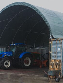 Container 20 Fuß Überdachung Dach Unterstand Auto Wohnwagen 10x12x3,6m - Hamburg