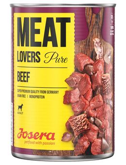 Josera Meatlovers Pure 6 x 400 g - Rind