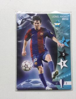 Panini Champions League 2007 Sammelkarte Lionel Andres Messi - Fulda
