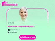 Mitarbeiter Lebensmittelrecht (m/w/d) - Emlichheim