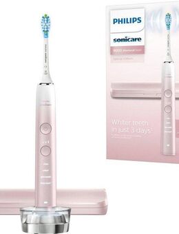 Philips Sonicare Elektrische Zahnbürste DiamondClean 9000 Special Edition HX9911, Aufsteckbürsten: 1 St., mit integriertem Drucksensor, 4 Putzprogramme und 3 Intensitätsstufen