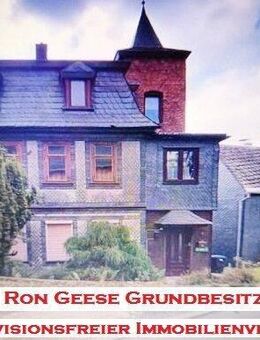 * PROVISIONSFREI* Massive Villa mit Turm & Gästehaus zur Sanierung * - Deesbach