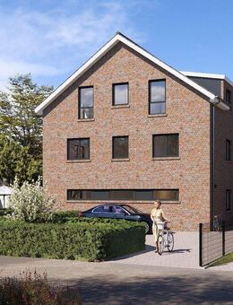 Dachgeschosstraum: Neubauprojekt KFW 40 QNG | 3-Zimmer-Wohnung mit Tageslichtbad und Stellplatz - Oldenburg