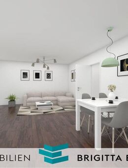 Moderne Neubauwohnung mit 3 Zimmern, stilvollem Vollbad & Balkon - Tiefgarage optional - Achim