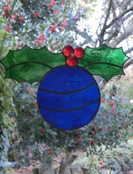 Tiffany Fensterbild Ilex - Eschweiler