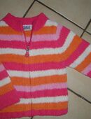 flauschige Kinder-Strickjacke Gr. 110 in 22047