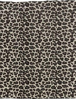 Wohndecke Leopard, done.®, Wohndecke mit einfassender Ziernaht im Leo-Look, Kuscheldecke