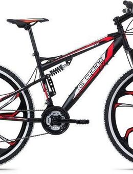 KS Cycling Mountainbike Scrawler, 21 Gang Shimano Tourney Schaltwerk, Kettenschaltung, für Herren, Kettenschaltung