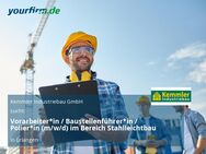 Vorarbeiter*in / Baustellenführer*in / Polier*in (m/w/d) im Bereich Stahlleichtbau - Erlangen