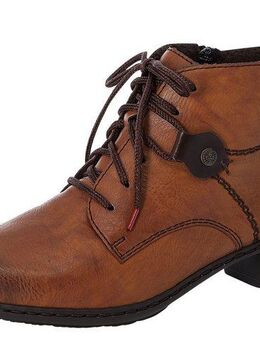 Rieker Schnürstiefelette, Schnürboots, Blockabsatz, in elegantem Look