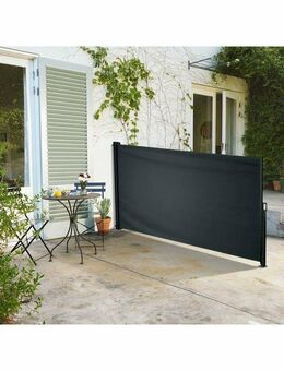 *ANGEBOT* Seitenmarkise Sichtschutz Seitenrollo 200 x 300 cm Set3241 - Wuppertal