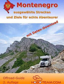 MÄNGELEXEMPLAR MONTENEGRO Offroad-Guide - 4x4 Reiseführer -NEU- - Markt Schwaben