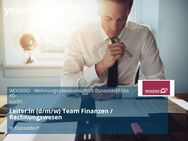 Leiter:in (d/m/w) Team Finanzen / Rechnungswesen - Düsseldorf