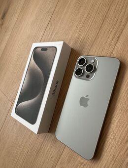 iPhone 15 pro Max 256 GB Titan Natur - Rheine Zentrum