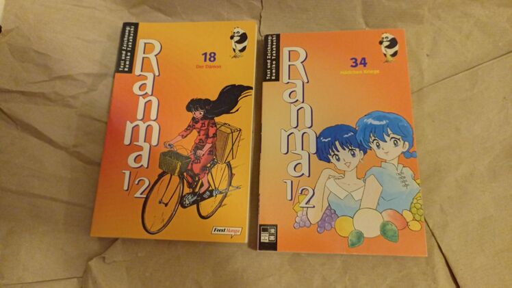 Verkaufe "Ranma½"MangaBücher#34 und #18, gebraucht - Köln