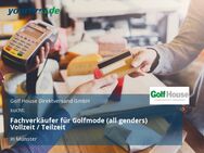 Fachverkäufer für Golfmode (all genders) Vollzeit / Teilzeit - Münster