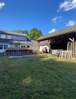 Bauernhaus auf 5645 qm Grundstück und mit ca 330 qm großer Scheune - Gnewitz