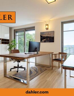 Stylish living above the rooftops of Babelsberg - modern attic apartment with two balconies and separate units - Potsdam