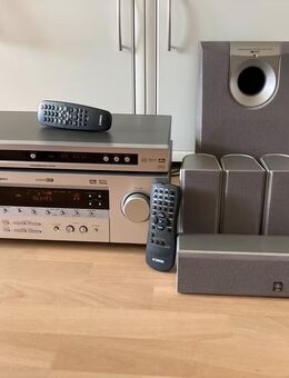 YAMAHA SOUNDANLAGE mit RECEIVER/ TUNER/ DVD-PLAYER/ 6 BOXEN - Potsdam