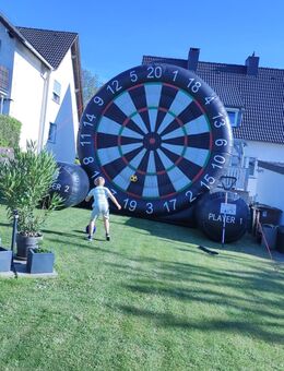 Hüpfburg Fußballdart mieten leihen Kindergeburtstag Event Hochzeit - Fuldatal