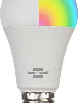 Brennenstuhl LED-Leuchtmittel Connect WiFi SB 810, E27, Farbwechsler, SmartHome-fähig, mit Timer